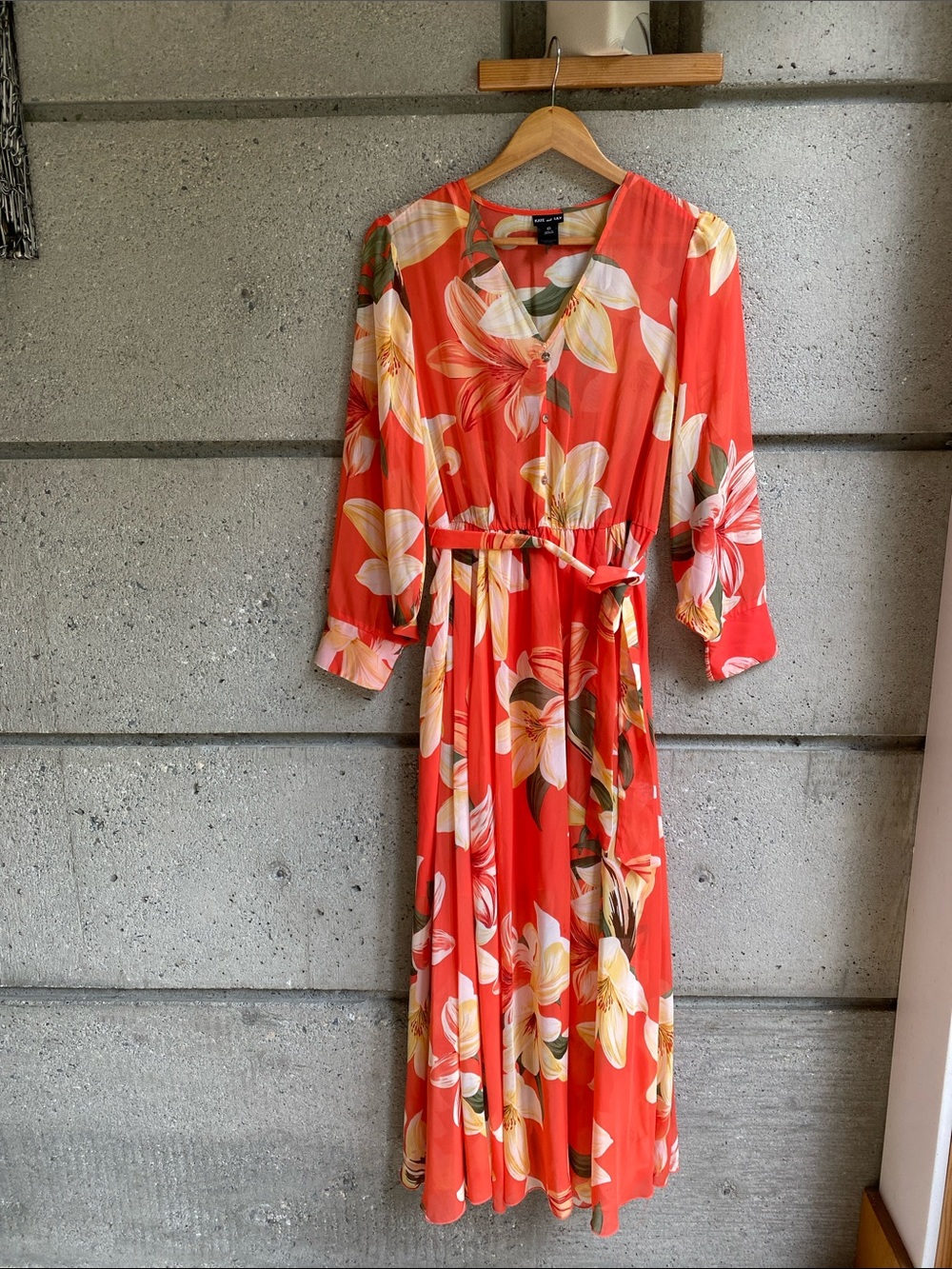 Kate & Lily Long Sleeve Dress